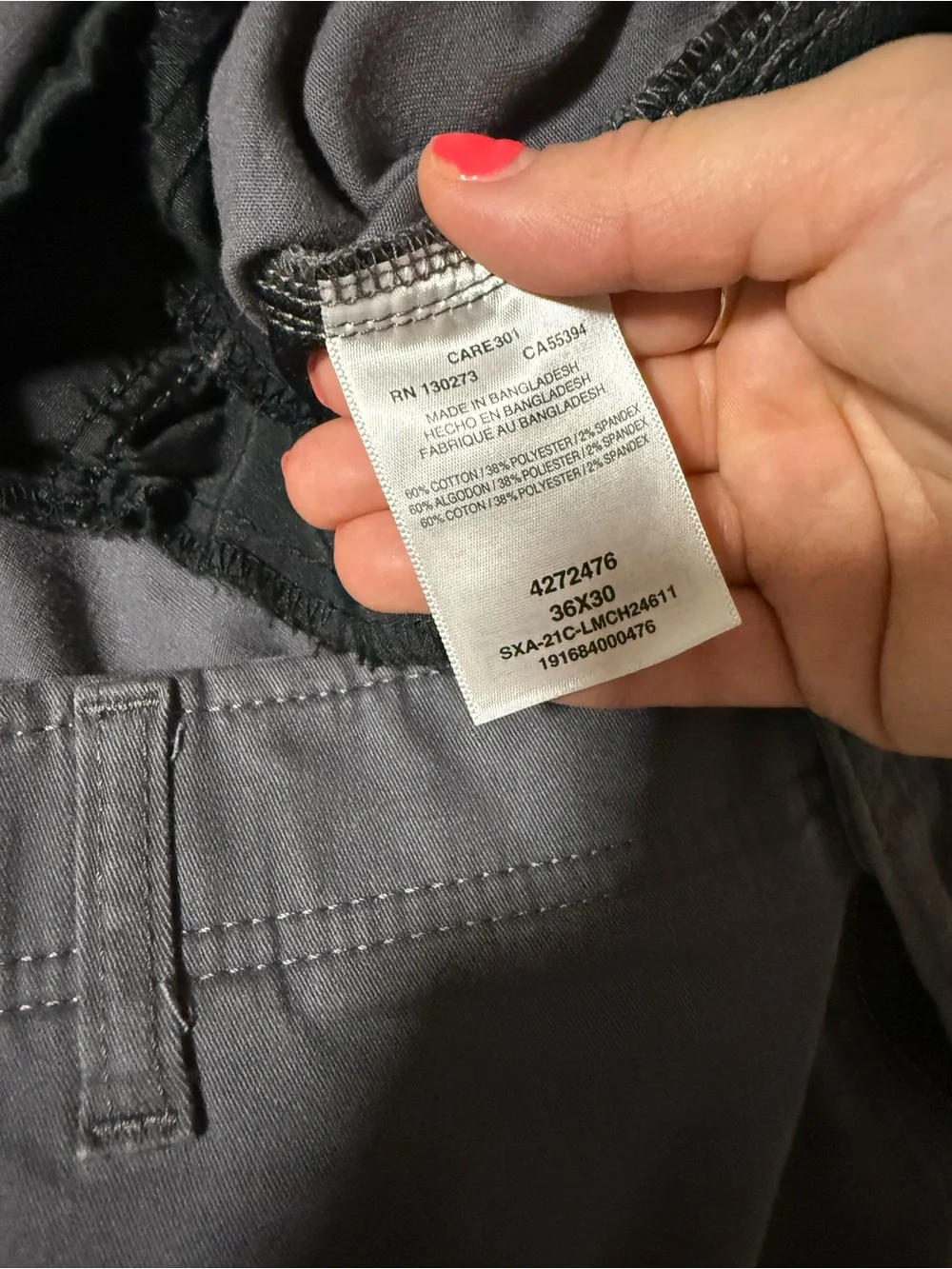 Lee Extreme Comfort MVP Men’s 36x30 Straight Fit Performance